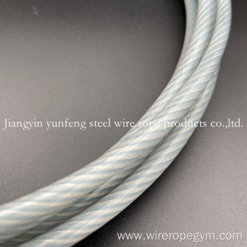 Coated Textile Wire Rope with Grease 5.5mm 5.8mm